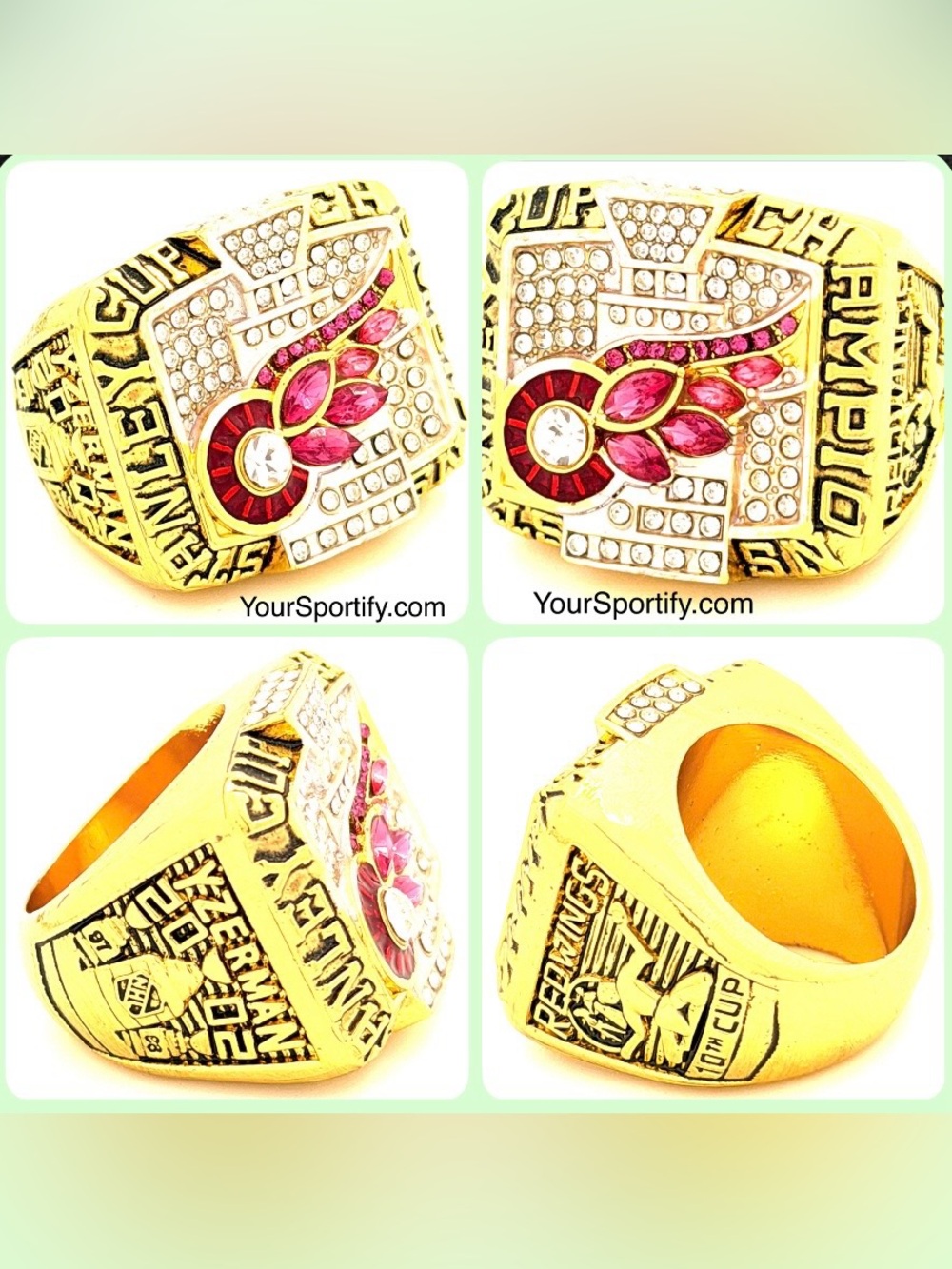 NHL / 2002 Detroit Red Wings Stanley Cup Championship Ring